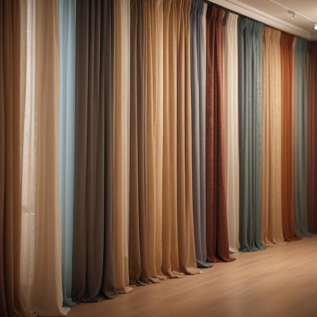 Виды штор, их материалы и правила ухода